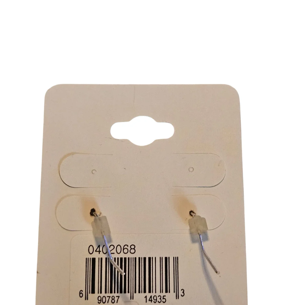 NWT - Trendy Jewels - Silver Sand Dollar Earrings